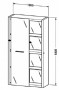 Шкаф навесной Duravit 2nd Floor 2F9158R5959